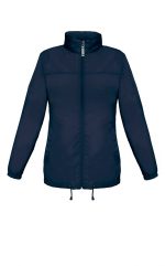 Γυναικειο αντιανεμικο μπουφαν B&C Ladies Windbreaker Sirocco αδιαβροχο απο την Axion Cotton