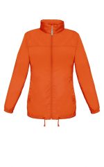 Γυναικειο αντιανεμικο μπουφαν B&C Ladies Windbreaker Sirocco αδιαβροχο απο την Axion Cotton