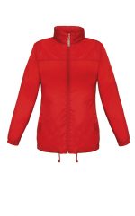 Γυναικειο αντιανεμικο μπουφαν B&C Ladies Windbreaker Sirocco αδιαβροχο απο την Axion Cotton