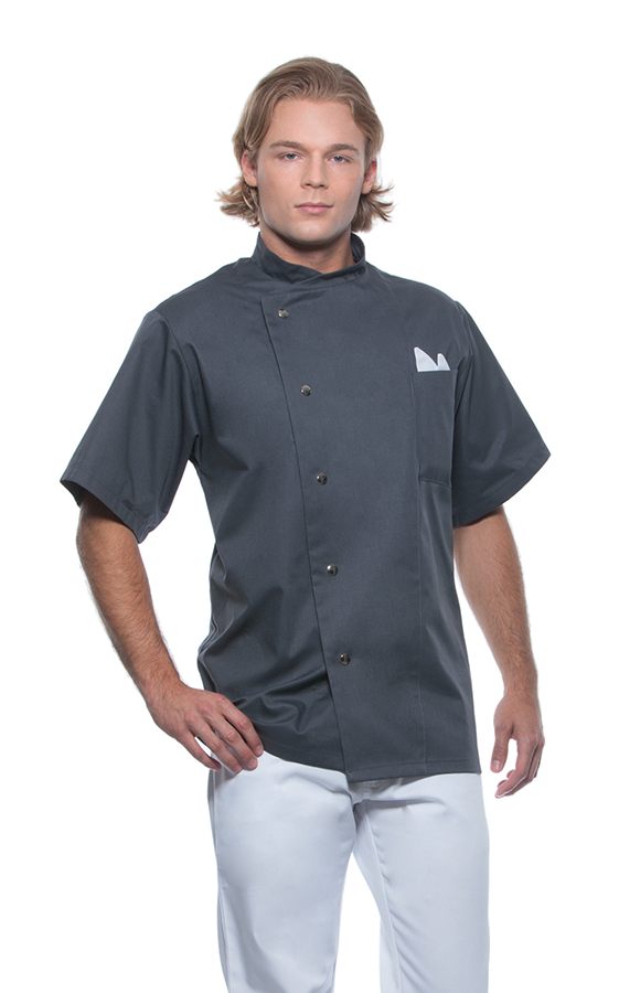 Σακακι σεφ CHEF JACKET GUSTAV SHORT SLEEVE JM 15 κοντομανικο