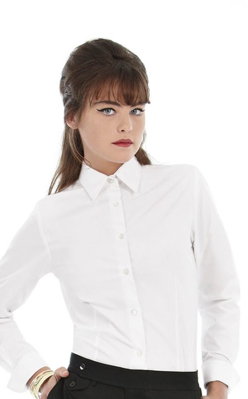 Γυναικειο πουκαμισο B&C Ladies Heritage Long Sleeve Poplin Shirt