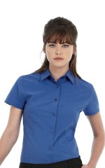 Γυναικειο πουκαμισο B&C Ladies Heritage Short Sleeve Poplin Shirt