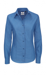 Γυναικειο πουκαμισο B&C Ladies Oxford Long Sleeve Shirt