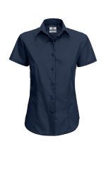 Γυναικειο πουκαμισο B&C Ladies Smart Short Sleeve Poplin Shirt απο την Axion Cotton