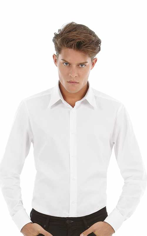 Ανδρικο πουκαμισο B&C Longsleeve Stretch Shirt