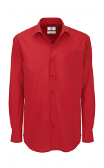 Ανδρικο πουκαμισο B&C Men's Long Sleeve Poplin Shirt