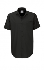 Ανδρικο πουκαμισο B&C Men's Short Sleeve Poplin Shirt