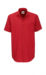 Ανδρικο πουκαμισο B&C Men's Short Sleeve Poplin Shirt