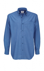 Ανδρικο πουκαμισο B&C Men's Oxford Long Sleeve Shirt