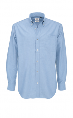 Ανδρικο πουκαμισο B&C Men's Oxford Long Sleeve Shirt