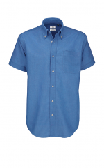 Ανδρικο πουκαμισο B&C Men's Oxford Short Sleeve Shirt