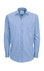 Ανδρικο πουκαμισο B&C Men's Smart Long Sleeve Poplin Shirt