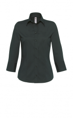 Γυναικειο πουκαμισο B&C Poplin Blouse 3/4