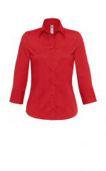 Γυναικειο πουκαμισο B&C Poplin Blouse 3/4