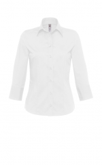 Γυναικειο πουκαμισο B&C Poplin Blouse 3/4