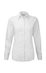 Γυναικειο πουκαμισο Russell Ladies LS Herringbone Shirt γραφειου