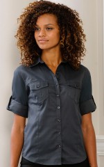 Γυναικειο πουκαμισο Russell Ladies Roll 3/4 Sleeve Shirt εργασιας