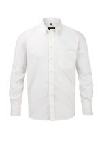 Ανδρικο πουκαμισο Russell Long Sleeve Classic Twill Shirt απο την Axion Cotton