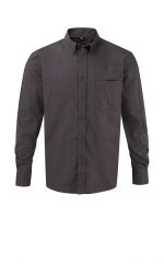 Ανδρικο πουκαμισο Russell Long Sleeve Classic Twill Shirt απο την Axion Cotton