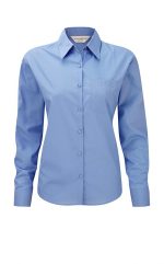 Γυναικειο πουκαμισο Russell Longsleeve Poplin Blouse εργασιας R-934F-0