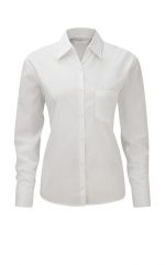 Γυναικειο πουκαμισο Russell Longsleeve Poplin Blouse εργασιας R-934F-0