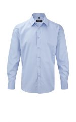 Ανδρικο πουκαμισο Russell Men's LS Herringbone Shirt γραφειου