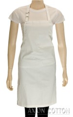 White-full-body-cooking-apron-Axion-Cotton