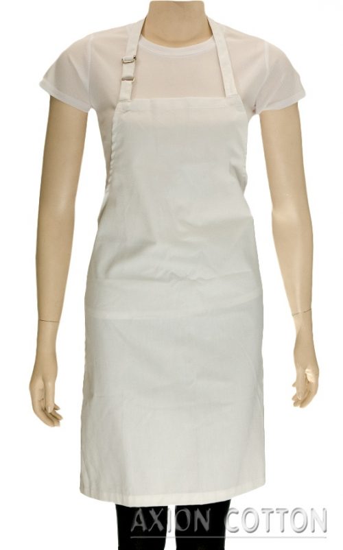 White-full-body-cooking-apron-Axion-Cotton