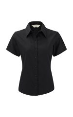 Γυναικειο βαμβακερο πουκαμισο Russell Ladies Ultimate Non-Iron Shirt γραφειου κοντομανικο R-957F-0