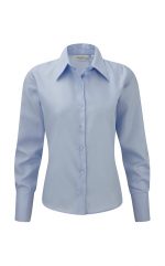 Γυναικειο βαμβακερο πουκαμισο Russell Ladies Ultimate Non-Iron Shirt LS γραφειου μακρυμανικο R-956F-0