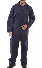 Βραδυκαυστη ολοσωμη φορμα CLICK Regular Boilersuit Navy