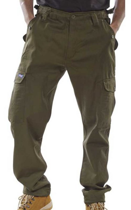 Παντελονι εργασιας Click Workwear PCCT Combat trousers απο χοντρο υφασμα