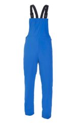 Sandhurst Hydrosoft waterproof bib pants breathable royal blue front