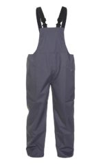 UDEN SNS waterproof bib pants Simply No Sweat grey front