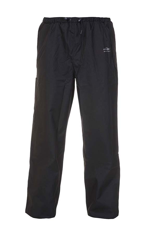 Hydrowear Neede Simply No Sweat waterproof premium trousers high visibility black front