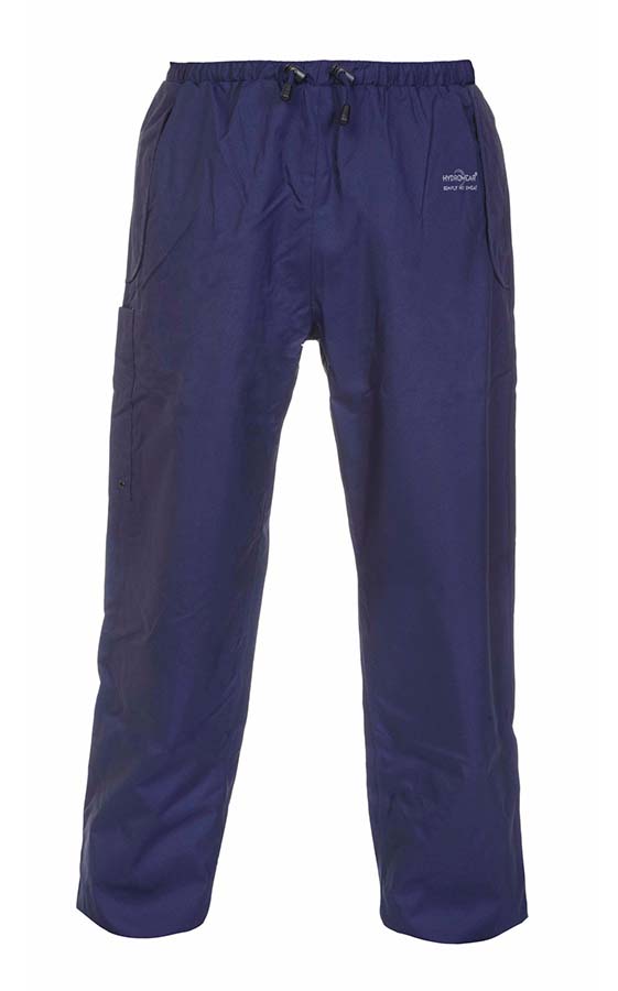 Hydrowear Neede Simply No Sweat waterproof premium trousers high visibility navy blue front